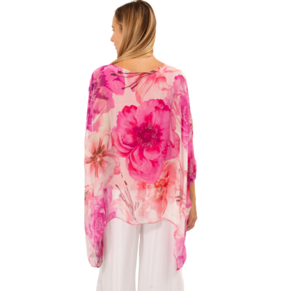 2780-3 ITALIAN SILK TOP - 2 COLOURS