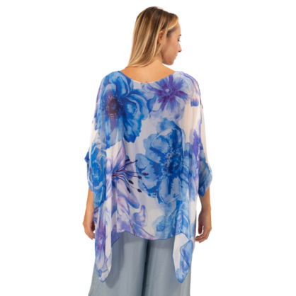 2780-3 ITALIAN SILK TOP - 2 COLOURS