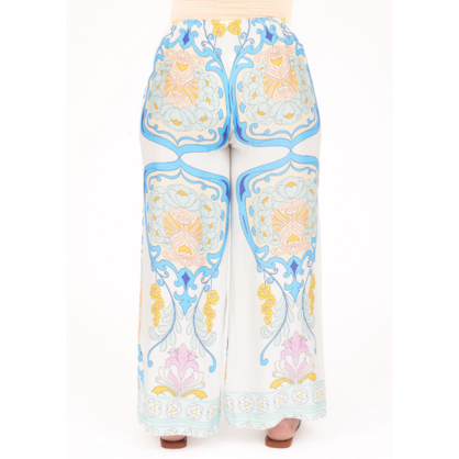 6390/6663 BIANCO VISCOSE SET (TOP/PANT)