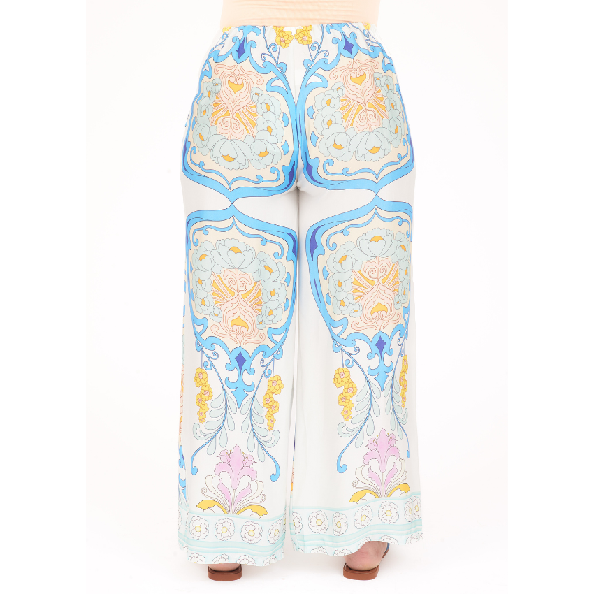 6390/6663 BIANCO VISCOSE SET (TOP/PANT)