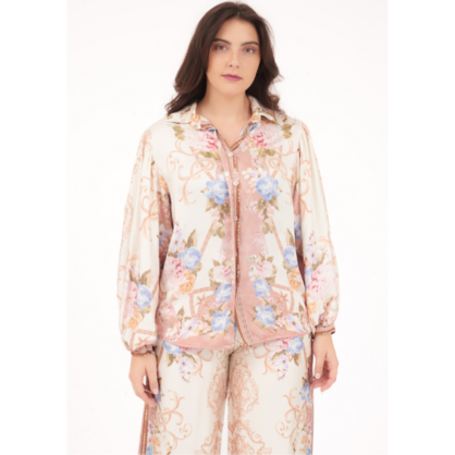 6659/66572 ROSE VISCOSE SET O/S