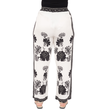 6660/66573 BIANCO VISCOSE SET (TOP/PANT) (S)