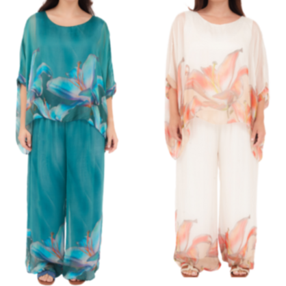 278072/803073 ITALIAN SILK SET - 2 COLOURS
