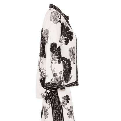 6660 66573 BIANCO VISCOSE SET (TOP/PANT)