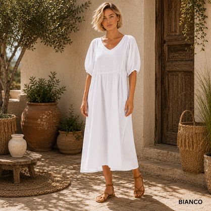 6426 ITALIAN DRESS - 5 COLOURS