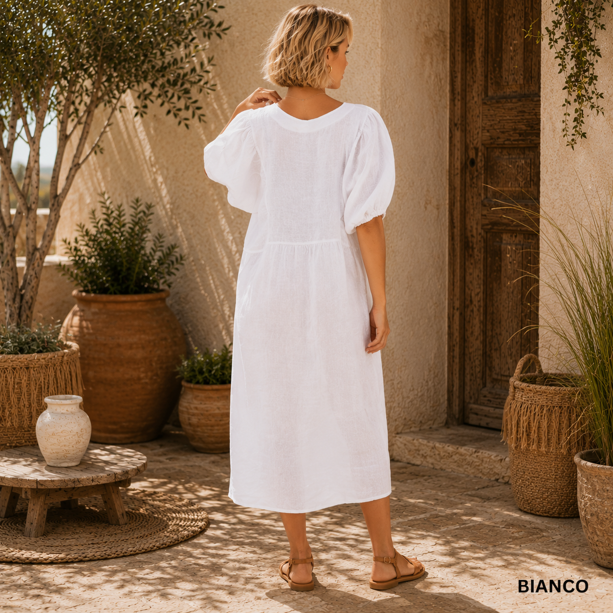 6426 ITALIAN DRESS - 5 COLOURS