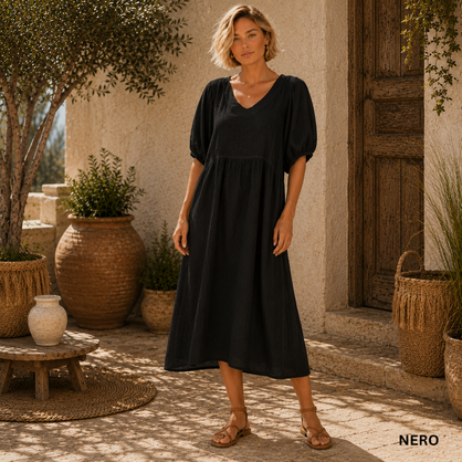 6426 ITALIAN DRESS - 5 COLOURS