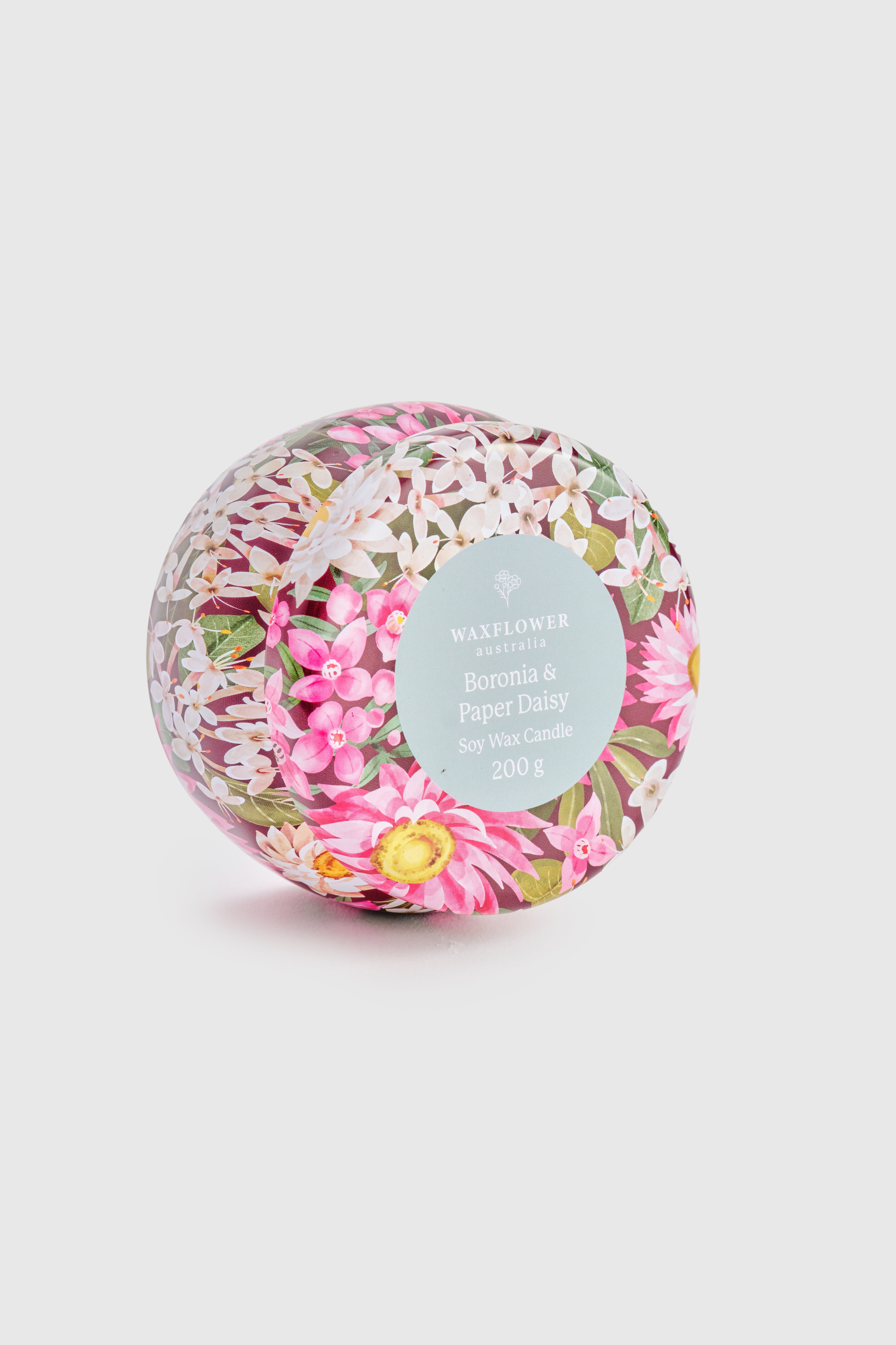 Waxflower Candle Tins 200g