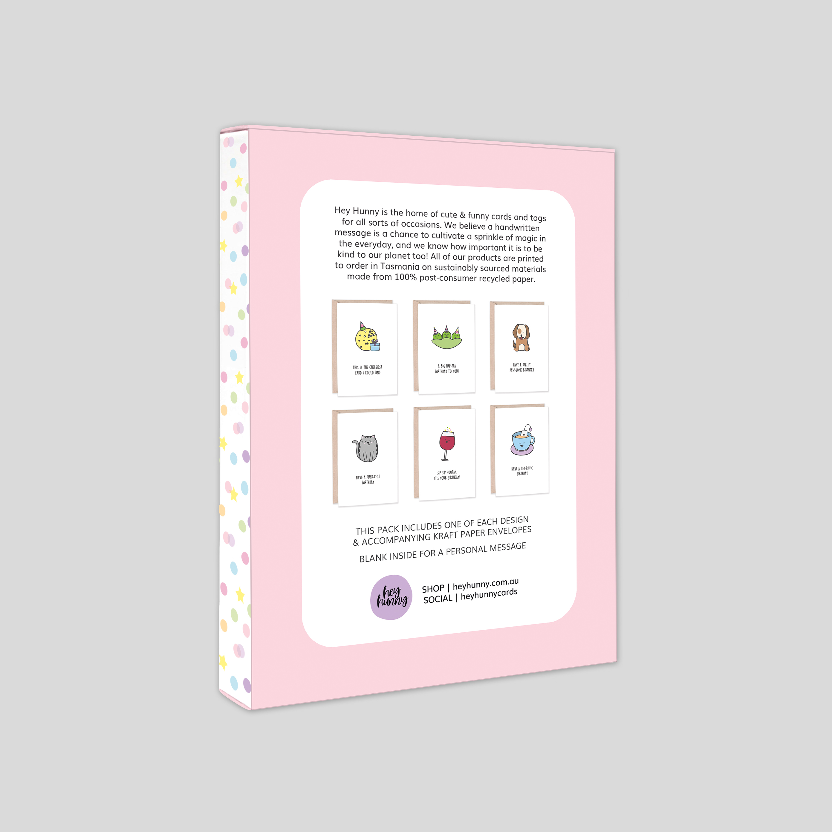 Birthday Collection | 6 Card Pack (Boxed, Assorted, Set)