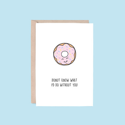 Love & Care Card: Donut Know | Donut