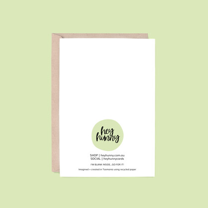THANK YOU | Helping Me Grow Greeting Card