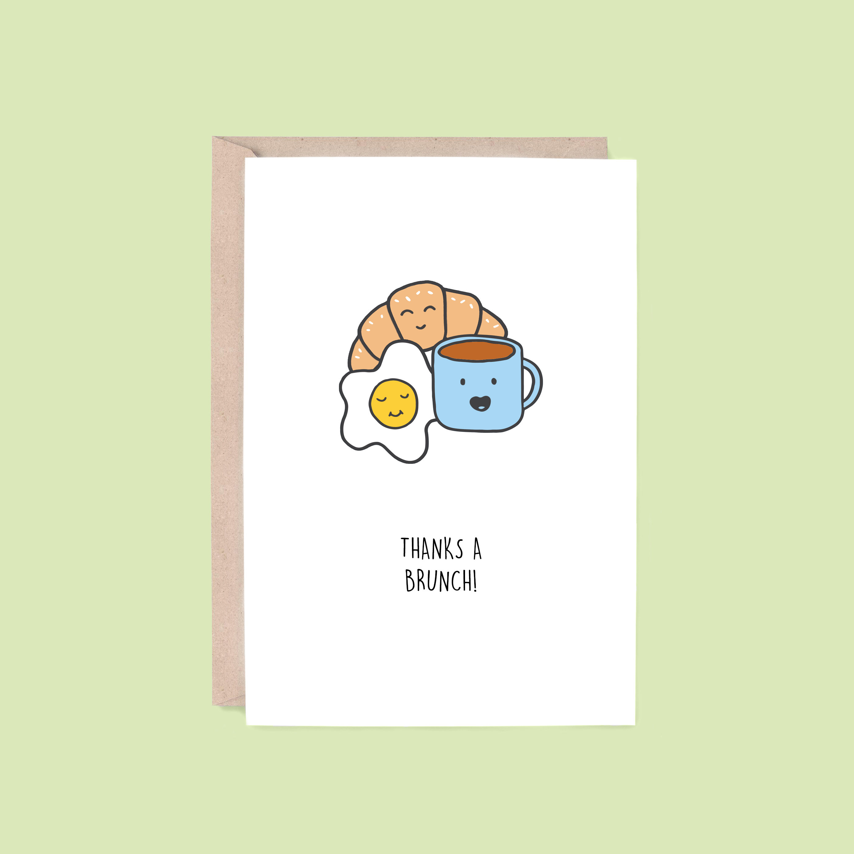 Thanks A Brunch Card | Brunch (Thank You, Teacher, Funny)