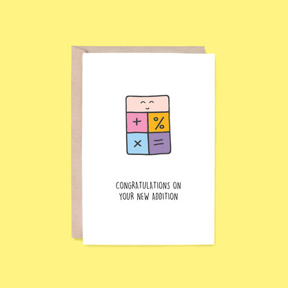 CONGRATULATIONS | New Addition Greeting Card