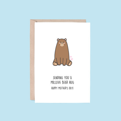Mother's Day Card: Bear Hug | Bear