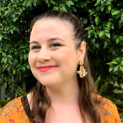 Australian Banksia pods wooden earrings