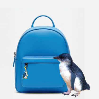 Blue Penguin Charm