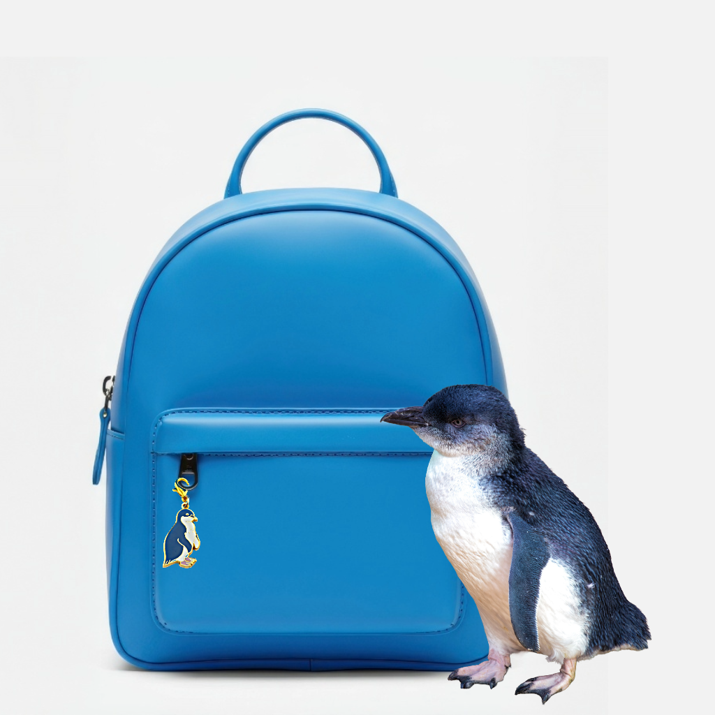 Blue Penguin Charm