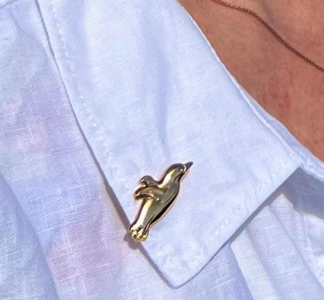 Australian Made Penguin Lapel Pin