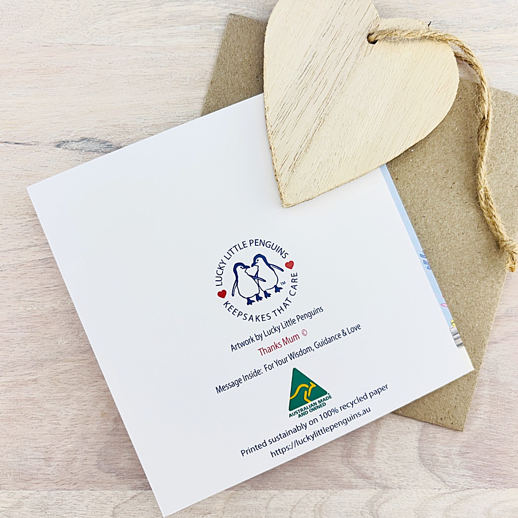 Dolphin Thanks Mum Card