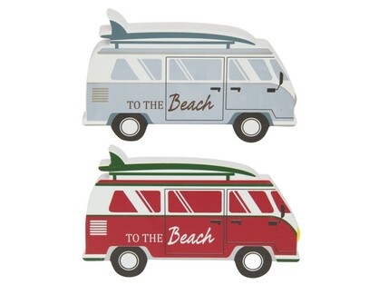 20cm Campervan Plaque 2 Asstd