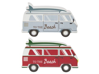 20cm Campervan Plaque 2 Asstd