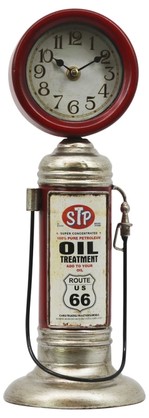 Clock - Petrol Bowser STP  38cm