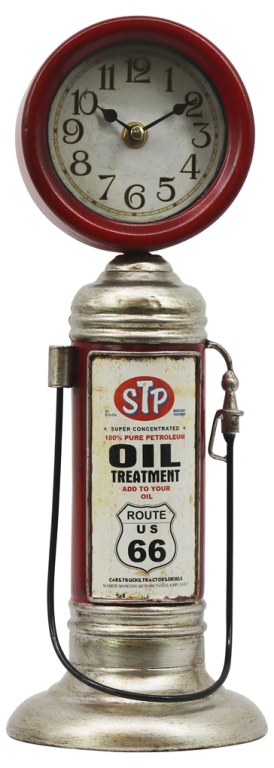 Clock - Petrol Bowser STP  38cm