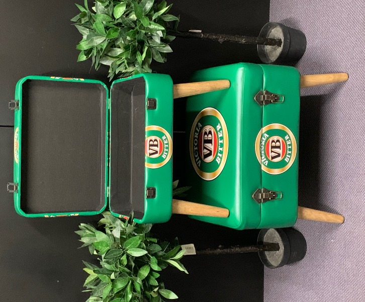 Storage Seats - VB Beer, Set of 2