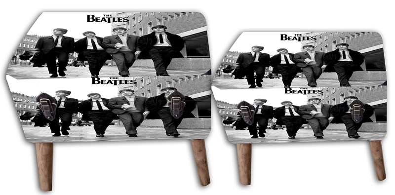 Storage Seats - The Beatles Abbey Road, Set of 2