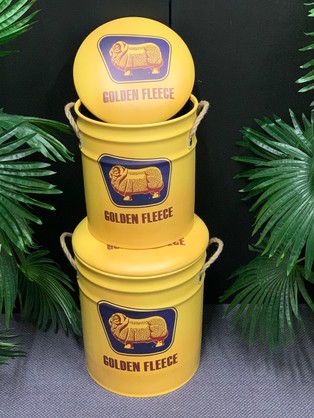 Storage Stools - Golden Fleece, Set of 2 * ON SPECIAL * was $99.50
