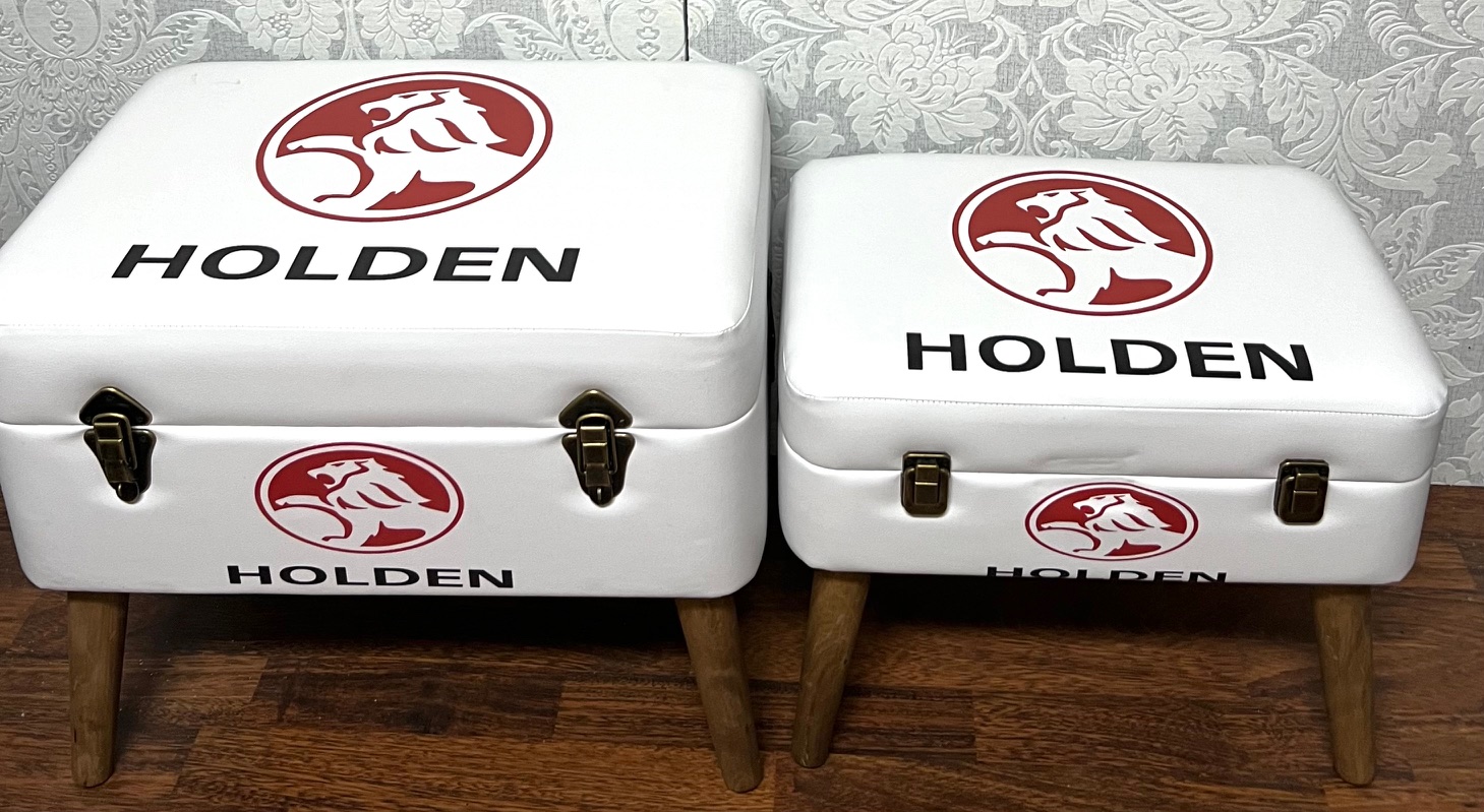 Storage Seats - Holden White, Set of 2