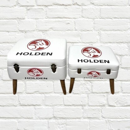 Storage Seats - Holden White, Set of 2