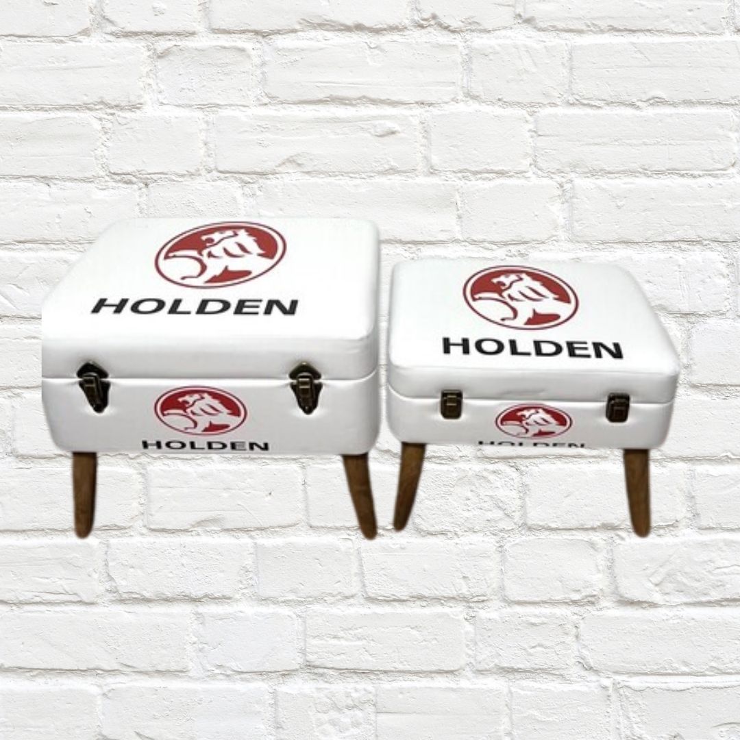 Storage Seats - Holden White, Set of 2