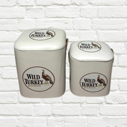 Storage Stools - Wild Turkey, Set of 2