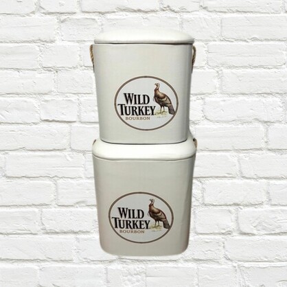 Storage Stools - Wild Turkey, Set of 2