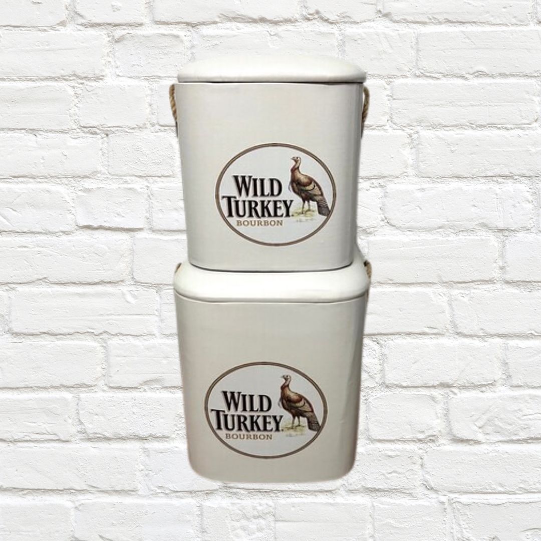 Storage Stools - Wild Turkey, Set of 2