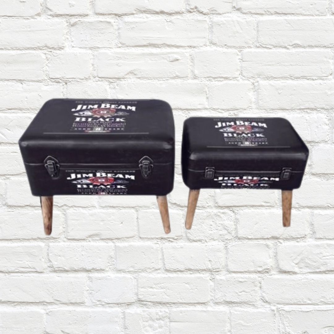 Storage Seats - Jim Beam Black, Set of 2