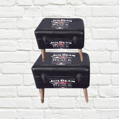 Storage Seats - Jim Beam Black, Set of 2