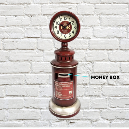 Clock & Money Box - Royal Mail 16 x 16 x 45cm