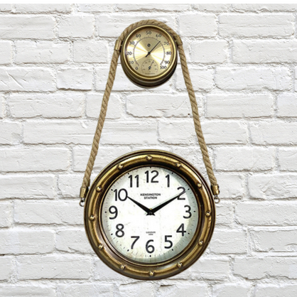 Clock- Nautical Barometer 29 x 50cm