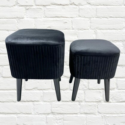Storage Stools - Kiera Set of 2