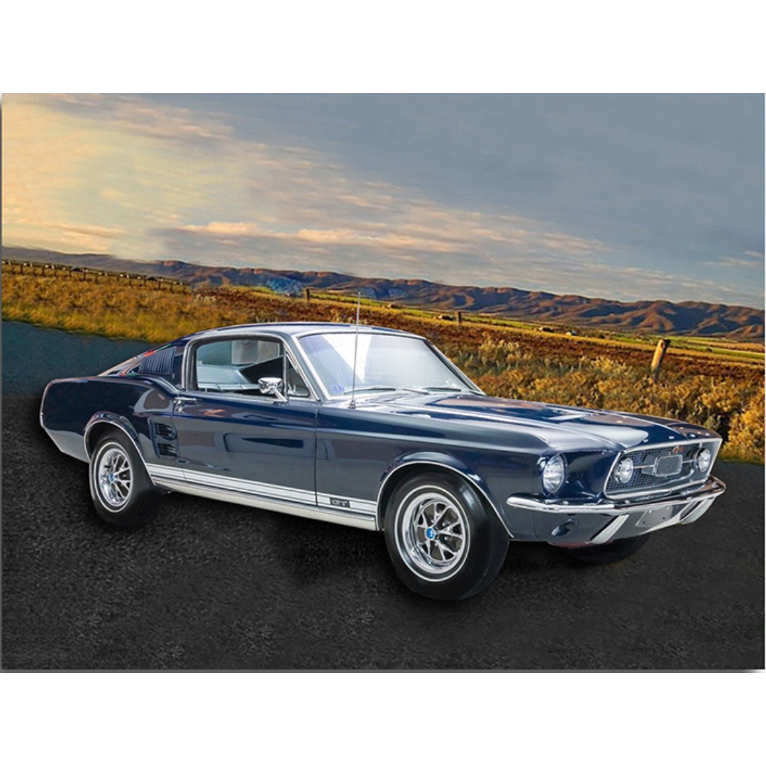 Sign Metal -1967 Ford Mustang 30 x 40cm