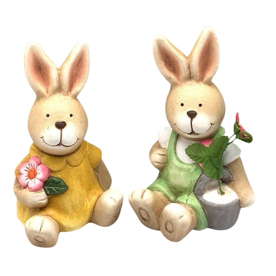 Wholesale Sitters - Rhys & Suzie Rabbits Sitting Terracotta/Magnesia ...