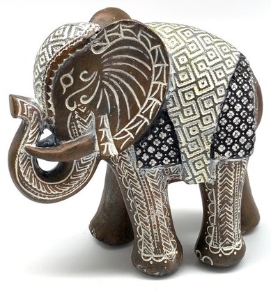 Elephant Omarion  Polyresin 16cm
