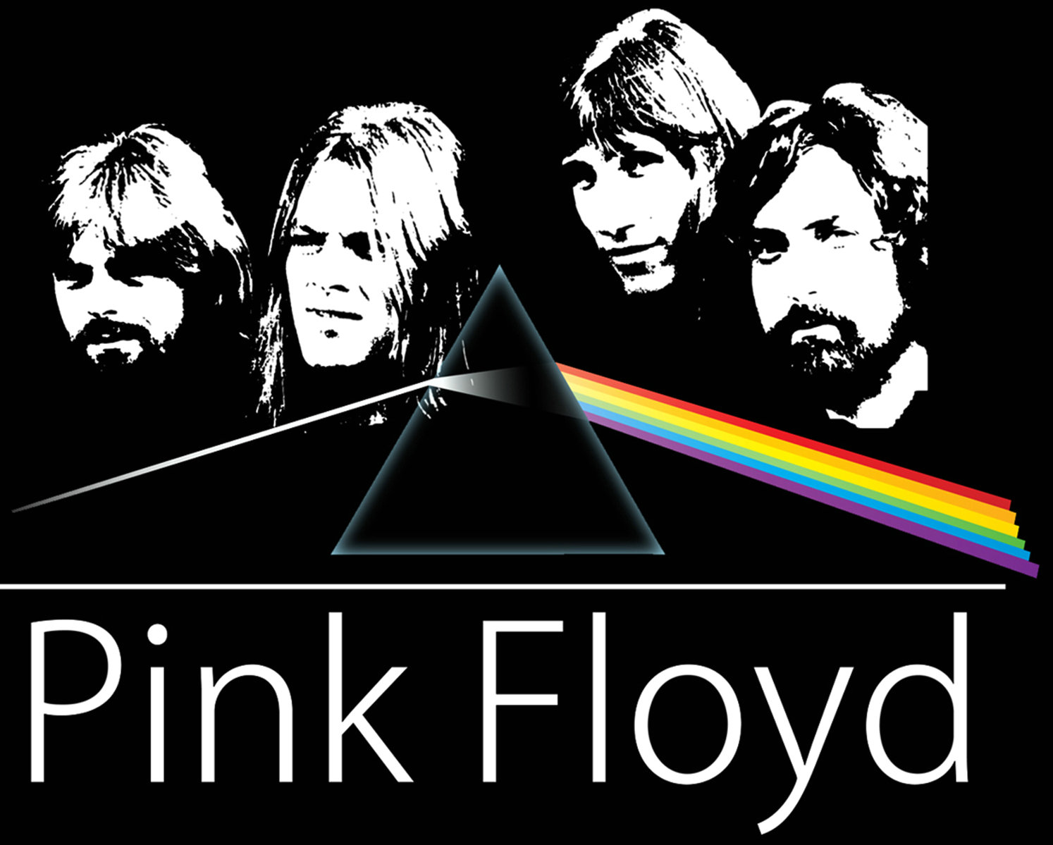 Floyd Sign Wholesale Signs - Plaque Glass Pink Floyd 25x20cm - GET POSH - Fieldfolio