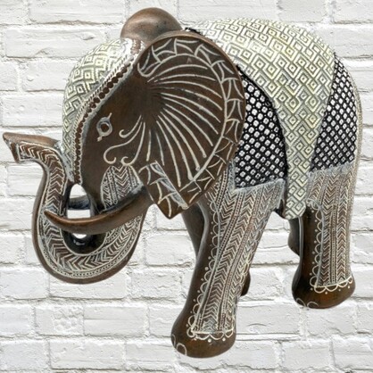 Elephant Omarion  Polyresin 21cm