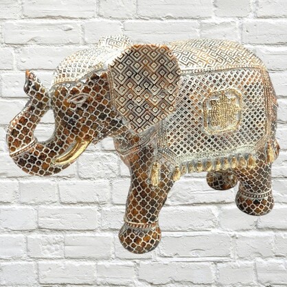 Elephant Indira  Polyresin 20cm