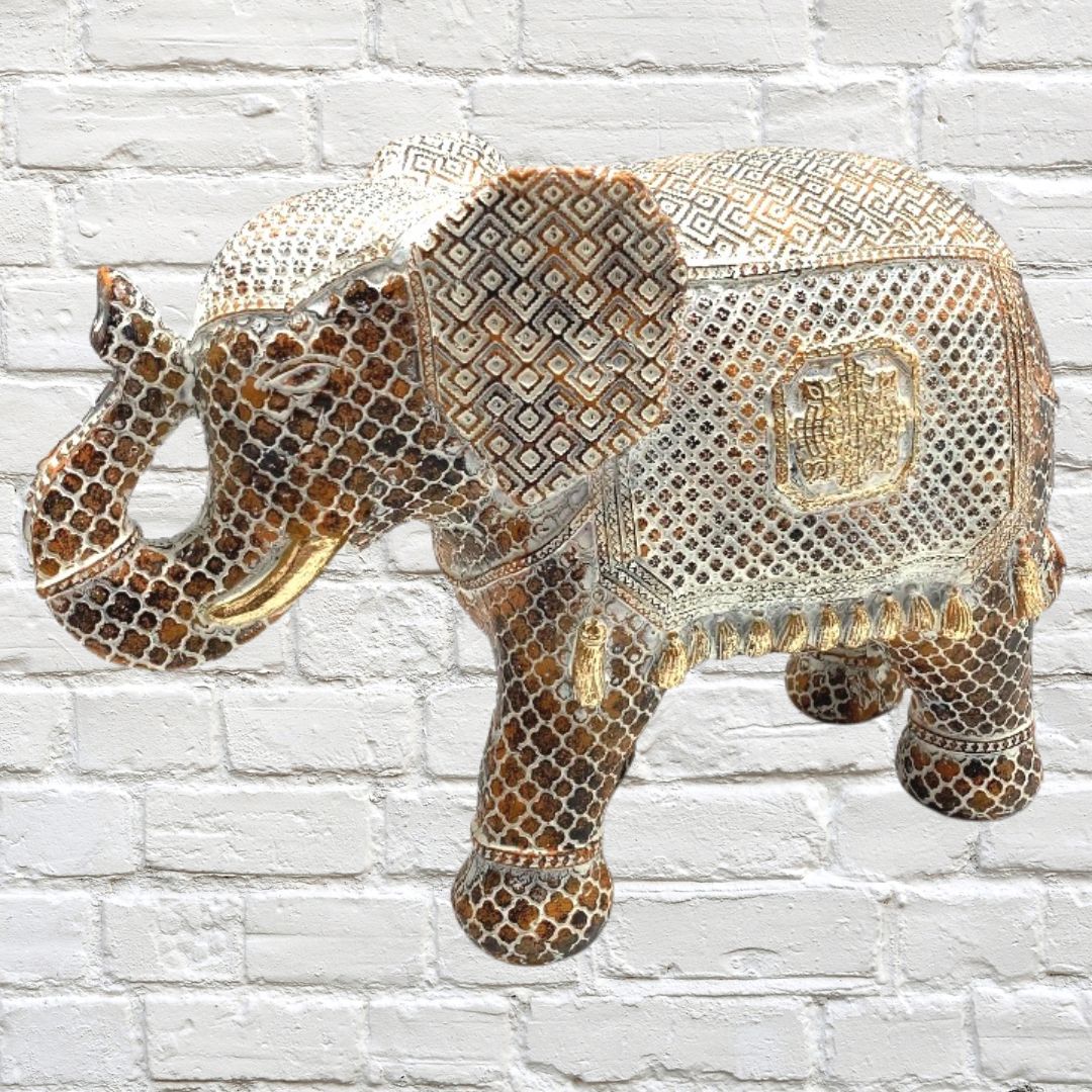 Elephant Indira  Polyresin 20cm
