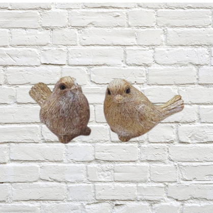 Bartona Birds  Polyresin 11cm 2 Assorted