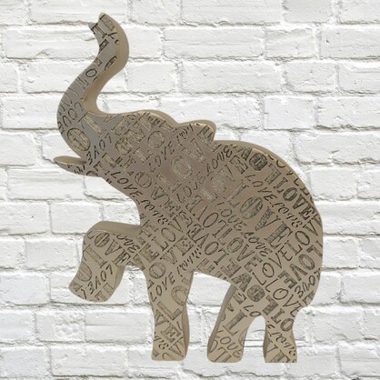 Romantica Elephant Polyresin 20 cm